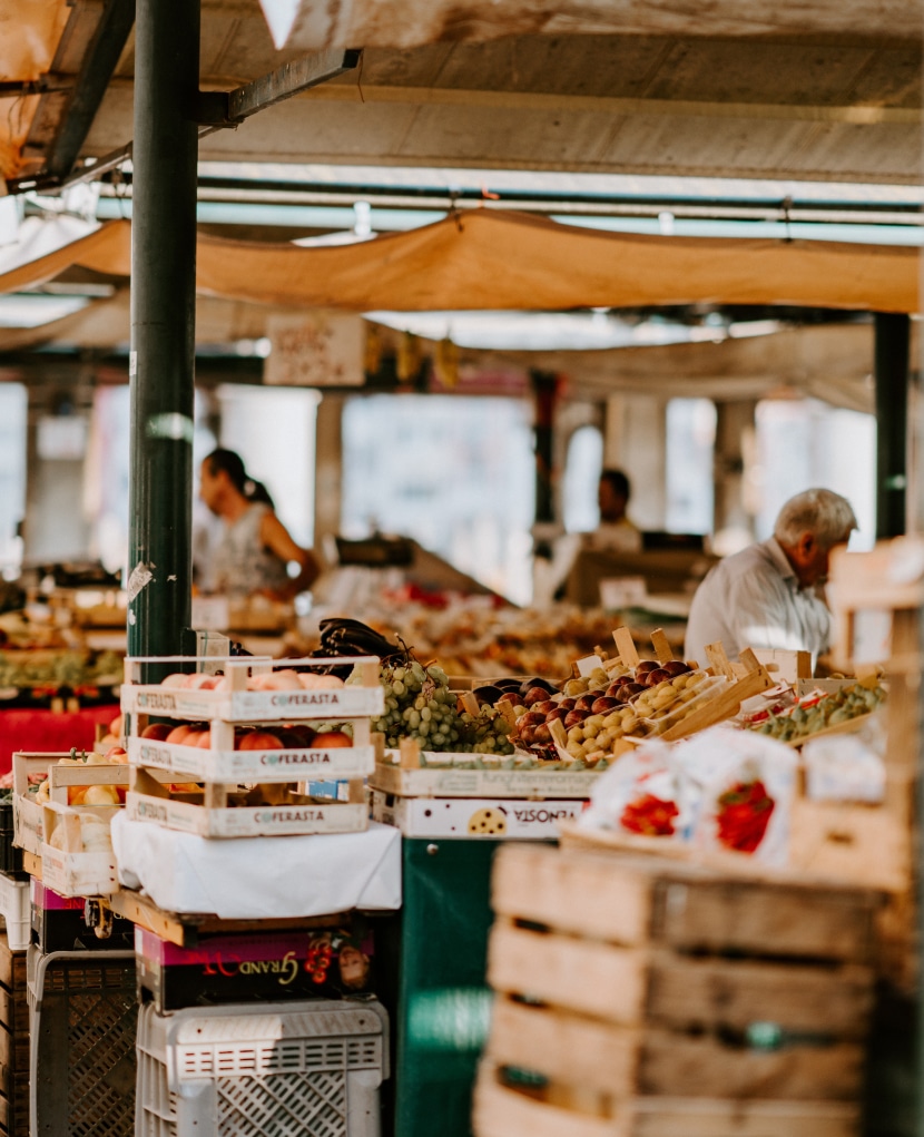 marché alentours du camping Mesquer