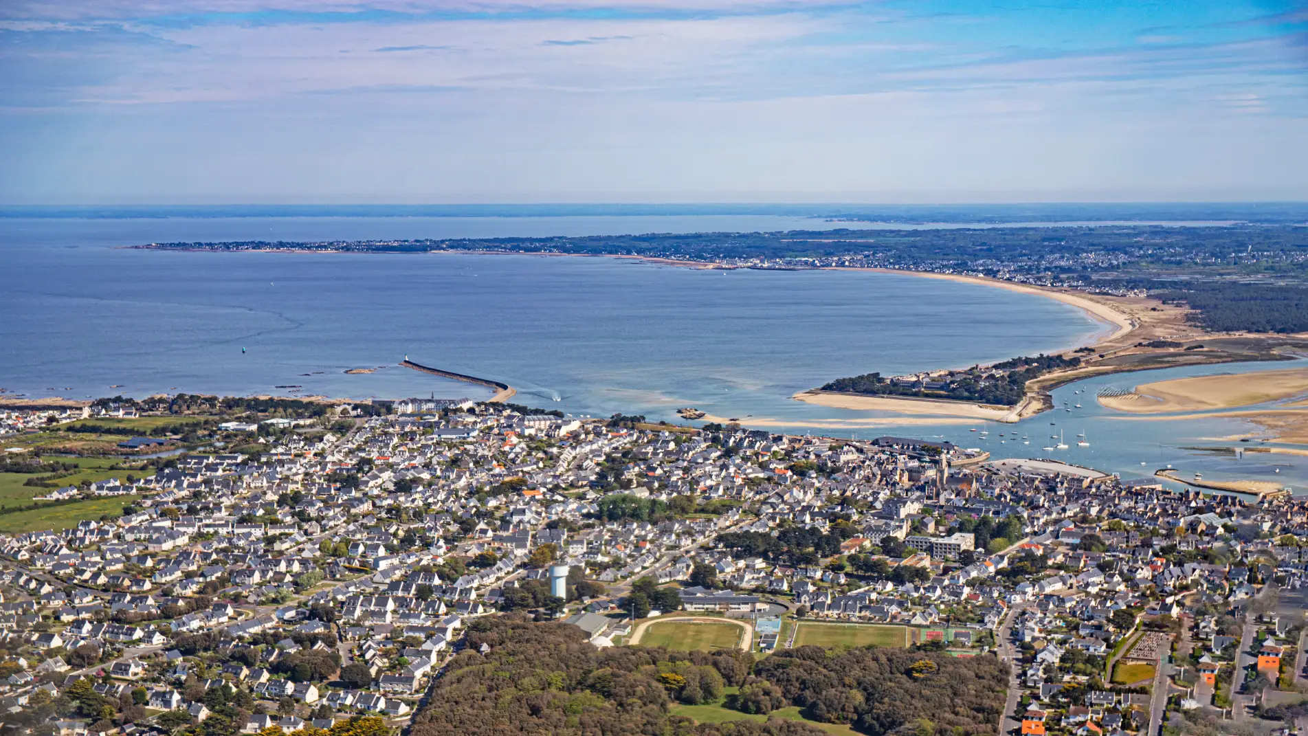 La côte sauvage entre La Baule, La Turballe et Mesquer
