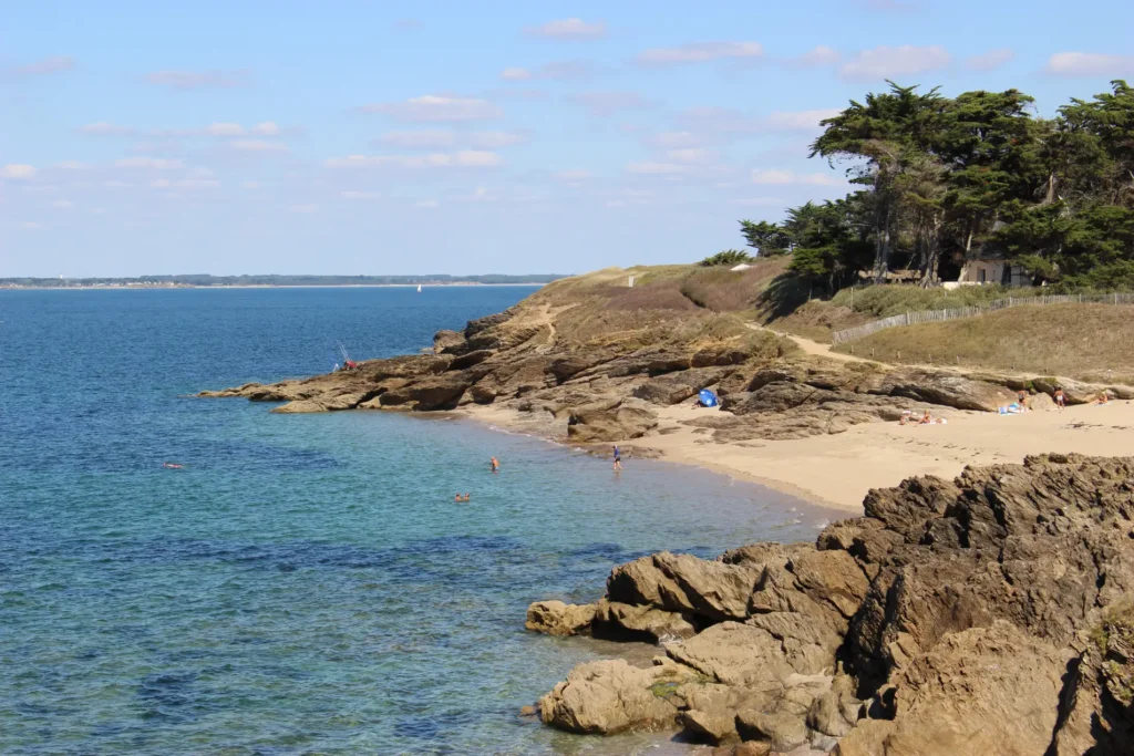 La petite Plage de Port au Loup, crique cachée à Piriac-sur-Mer